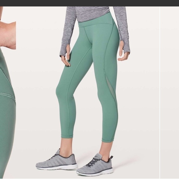 Lululemon Train Times 7/8 Pant *25"Celadon